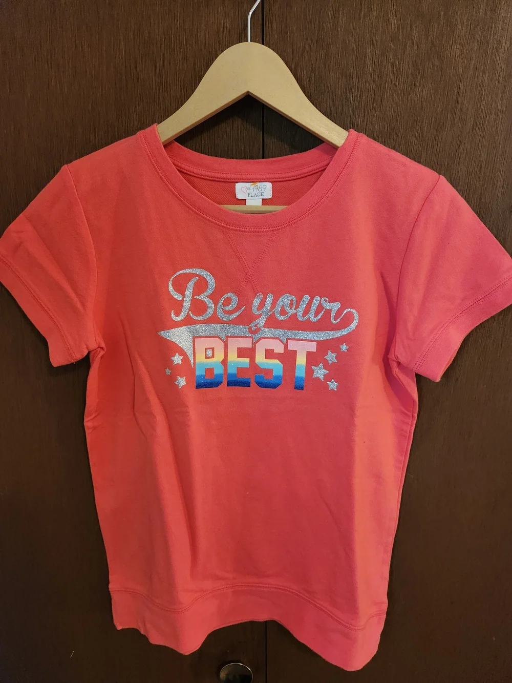 The Children's Place Coral 'Be Your Best' Tee